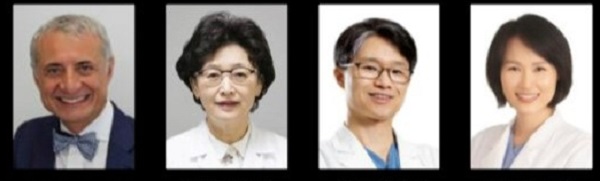 (왼쪽부터) Ali Darendeliler 교수, 안영민 교수, 김정훈 교수, 김수정 교수.