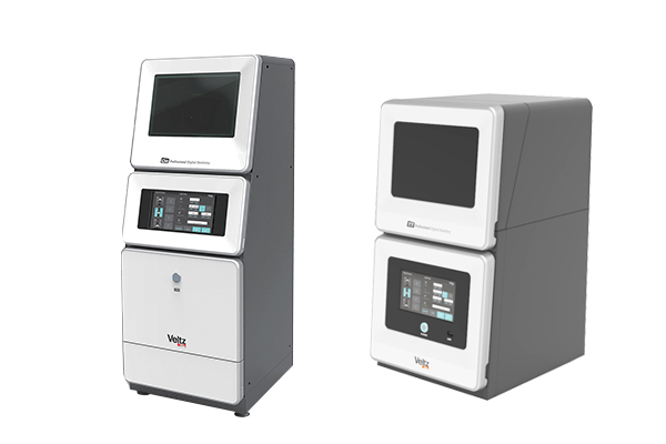 Veltz 덴탈 3D 프린터 ‘D2-120’(왼쪽)와 ‘T7’.